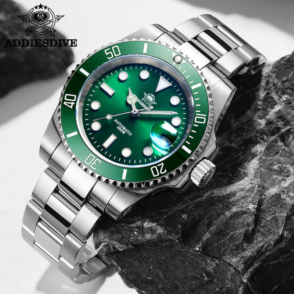 ADDIESDIVE Reloj de buceo automático para hombre Diver's 200M NH35A-H3AC - Addiesdiverelojes