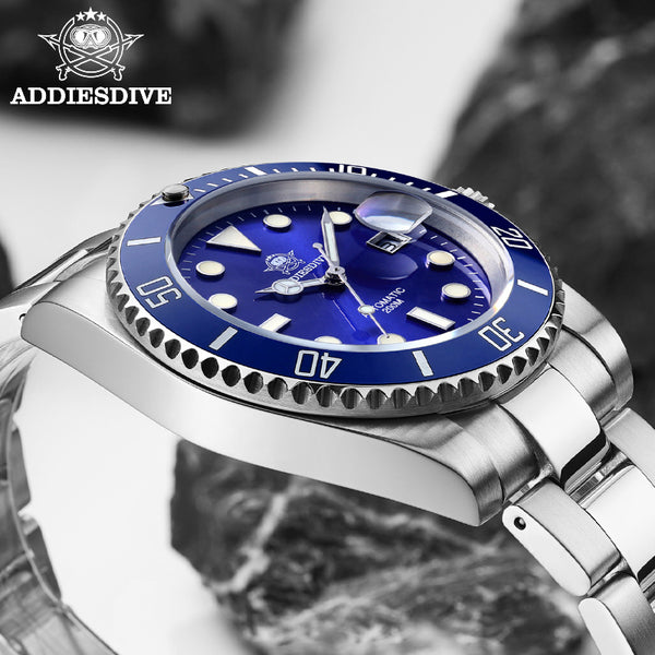 ADDIESDIVE Reloj de buceo automático para hombre Diver's 200M NH35A-H3AC - Addiesdiverelojes
