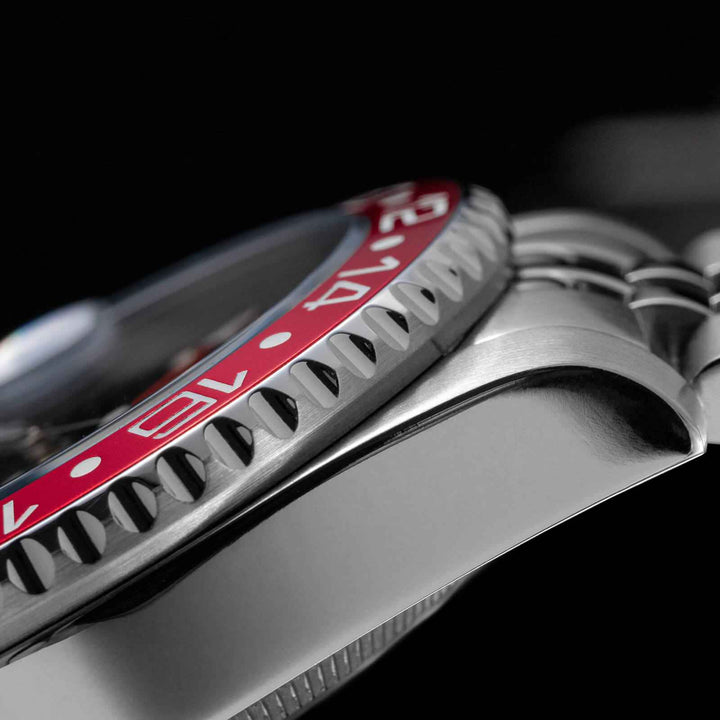 ADDIESDIVE Reloj de buceo de lujo Water Ghost GMT Reloj de cuarzo AD2050-con calendario