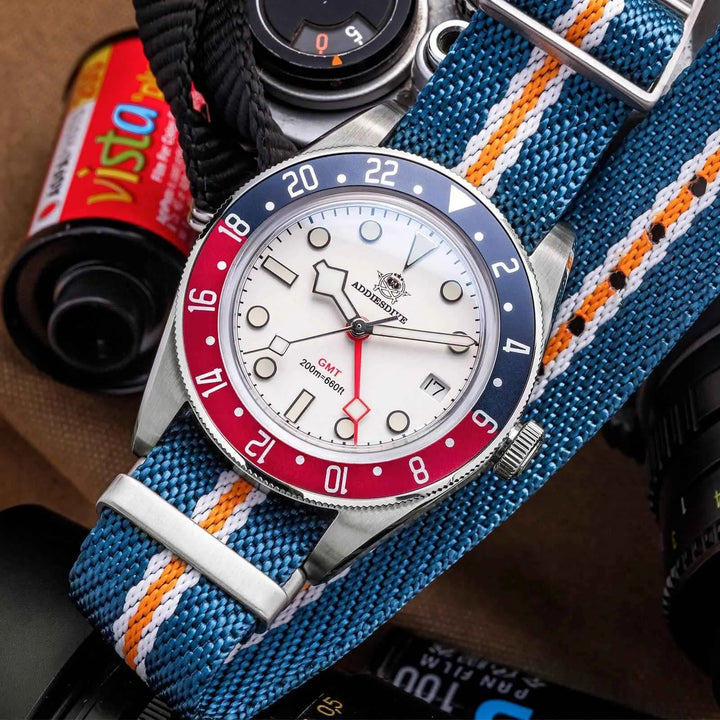 ADDIESDIVE Reloj de cuarzo 39mm BB58 GMT AD2044 - Addiesdiverelojes