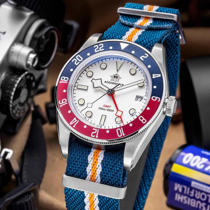 ADDIESDIVE Reloj de cuarzo 39mm BB58 GMT AD2044 - Addiesdiverelojes
