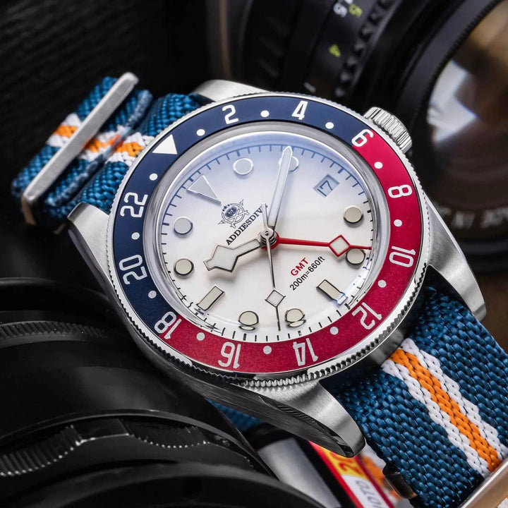 ADDIESDIVE Reloj de cuarzo 39mm BB58 GMT AD2044 - Addiesdiverelojes