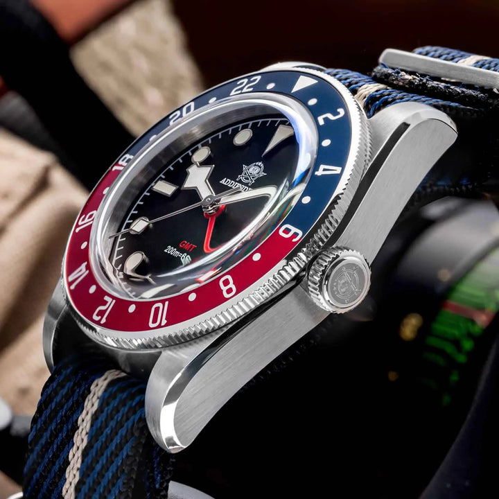 ADDIESDIVE Reloj de cuarzo 39mm BB58 GMT AD2044 - Addiesdiverelojes