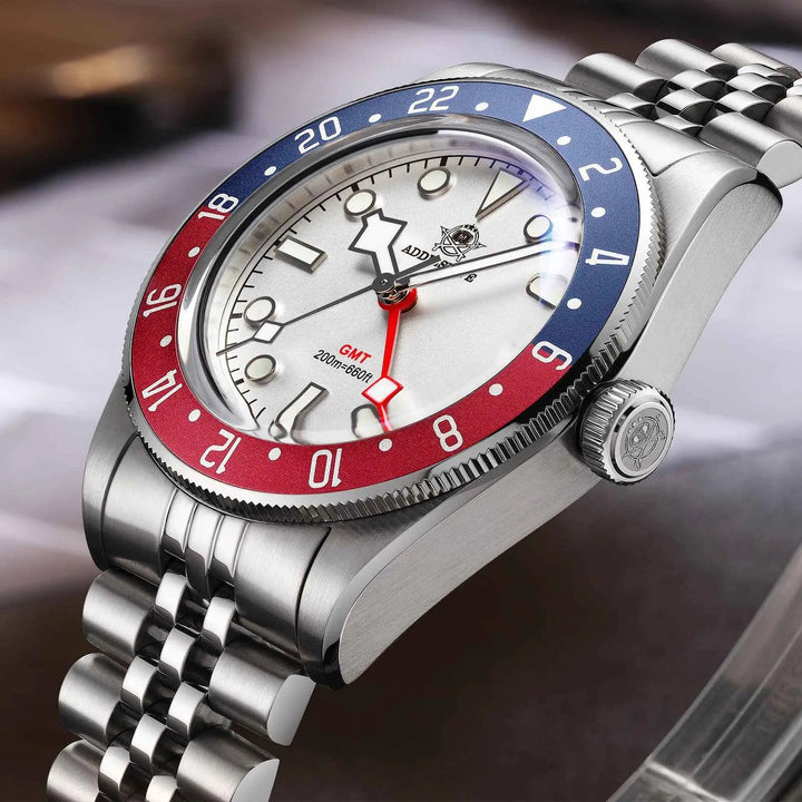 ADDIESDIVE Reloj de cuarzo 39mm BB58 GMT AD2044 - Addiesdiverelojes