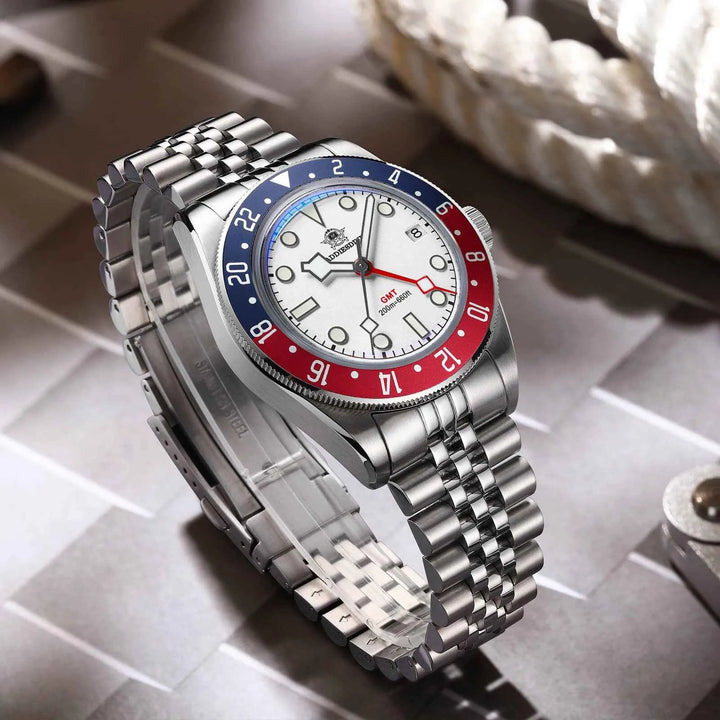 ADDIESDIVE Reloj de cuarzo 39mm BB58 GMT AD2044 - Addiesdiverelojes