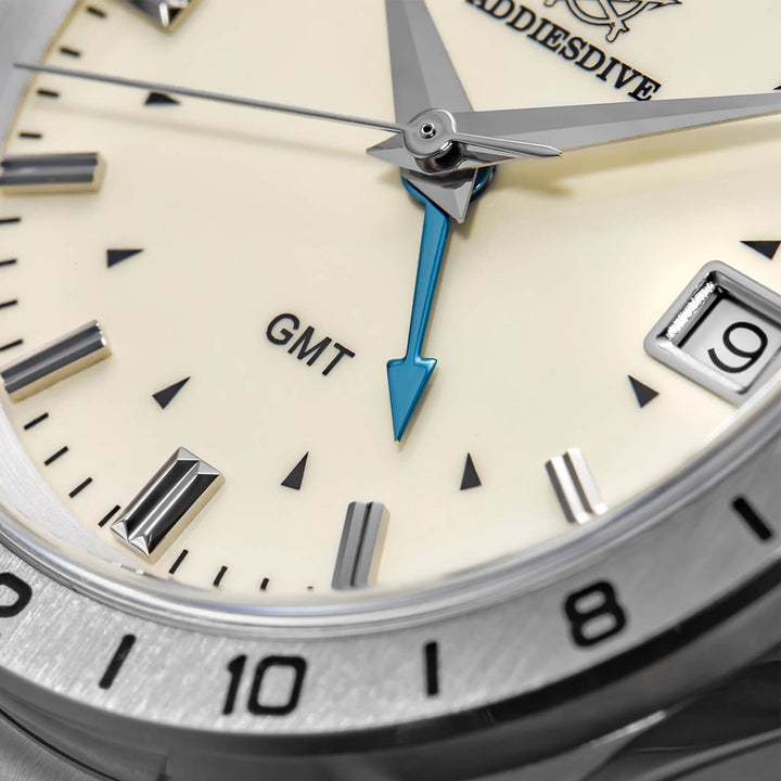 ADDIESDIVE Reloj de cuarzo GMT de 38mm AD2063-