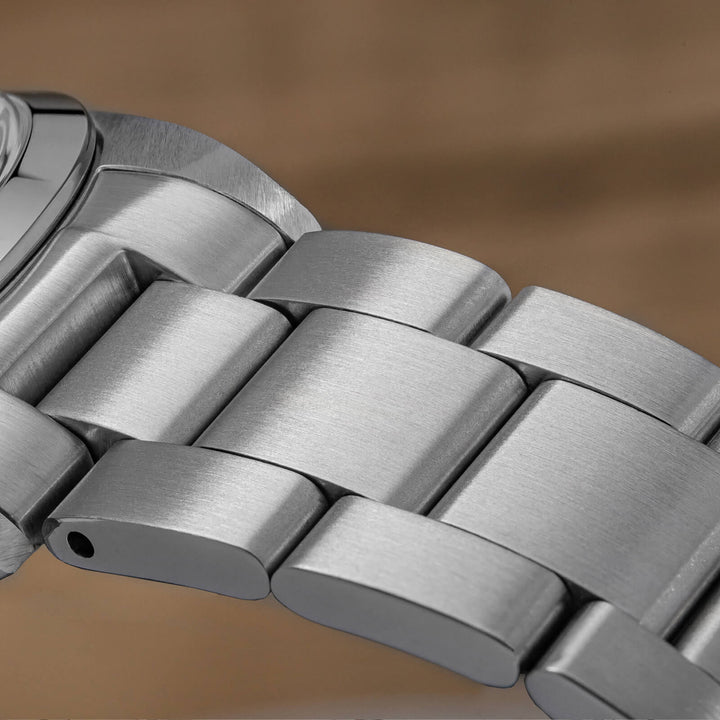 ADDIESDIVE Reloj de cuarzo GMT de la colección Elegance AD2065-divers watch-Beige-