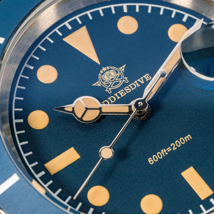 ADDIESDIVE Reloj de cuarzo Retro Sub AD2054-Negro-