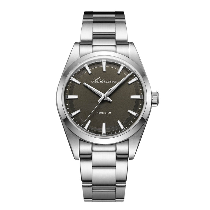 ADDIESDIVE Reloj de cuarzo VH31 de 36 mm AD2066-Gris espacial-