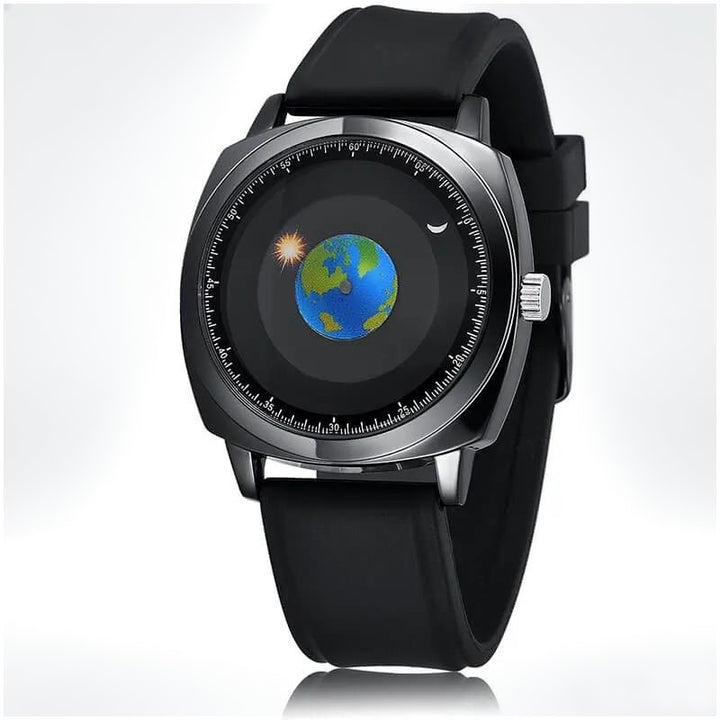 ADDIESDIVE Reloj de cuarzo impermeable de los hombres de la juventud del diseño único del dial Watch(1704) - Addiesdiverelojes