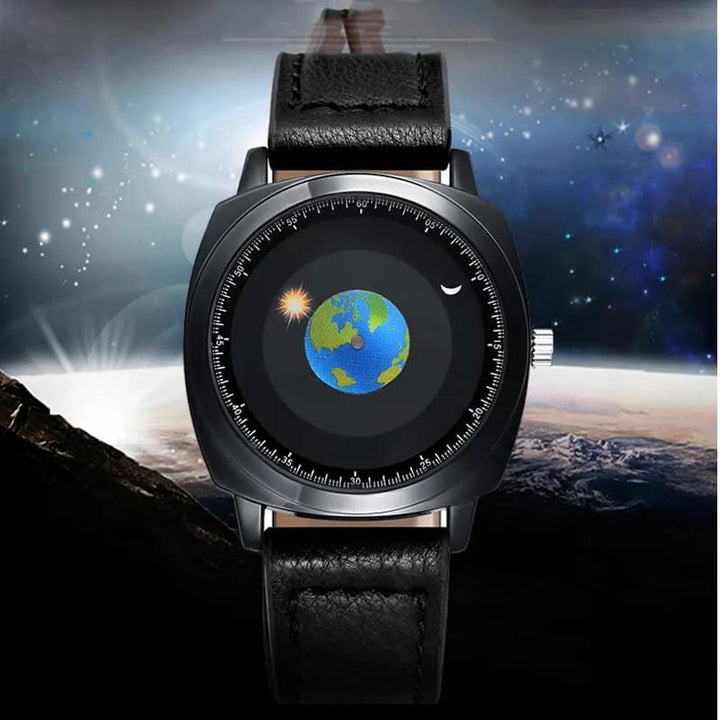 ADDIESDIVE Reloj de cuarzo impermeable de los hombres de la juventud del diseño único del dial Watch(1704) - Addiesdiverelojes