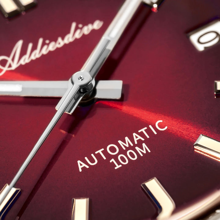 ADDIESDIVE Reloj de diseño original para hombre AD2071-Gris degradado-