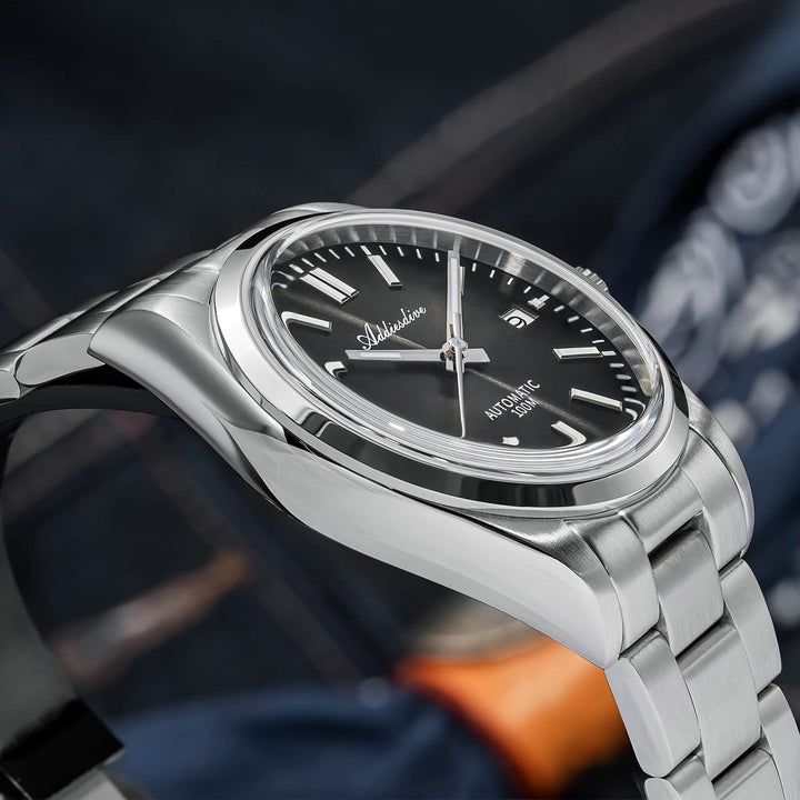 ADDIESDIVE Reloj de diseño original para hombre AD2071-Gris degradado-