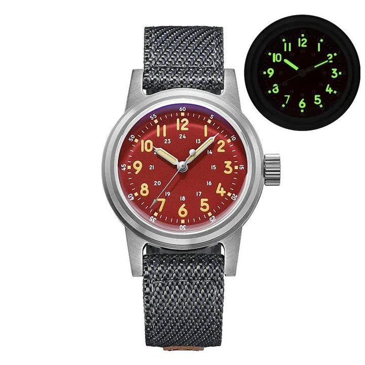 ADDIESDIVE Reloj mecánico vintage de 36 mm AD2076 - Addiesdiverelojes