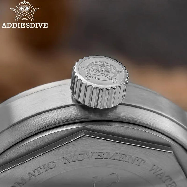ADDIESDIVE Reloj mecánico vintage de 36 mm AD2076 - Addiesdiverelojes