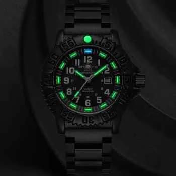 ADDIESDIVE Reloj militar deportivo al aire libre Reloj de cuarzo para hombre 50m resistente al agua (050s) - Addiesdiverelojes