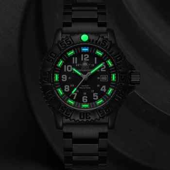 ADDIESDIVE Reloj militar deportivo al aire libre Reloj de cuarzo para hombre 50m resistente al agua (050s)