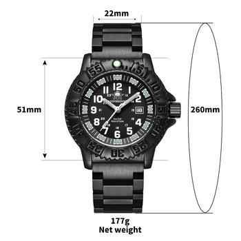 ADDIESDIVE Reloj militar deportivo al aire libre Reloj de cuarzo para hombre 50m resistente al agua (050s)