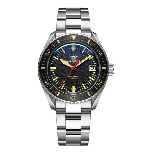 ADDIESDIVE® Scuba Vintage Reloj de buceo automático para hombre （AD2105）-correa de acero-