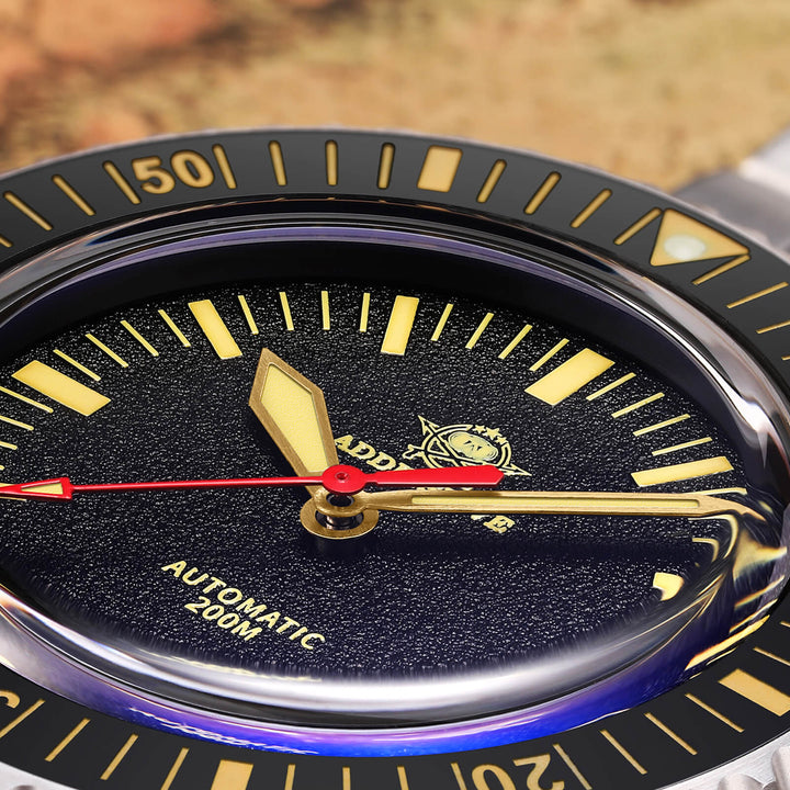 ADDIESDIVE® Scuba Vintage Reloj de buceo automático para hombre （AD2105）-correa de acero-