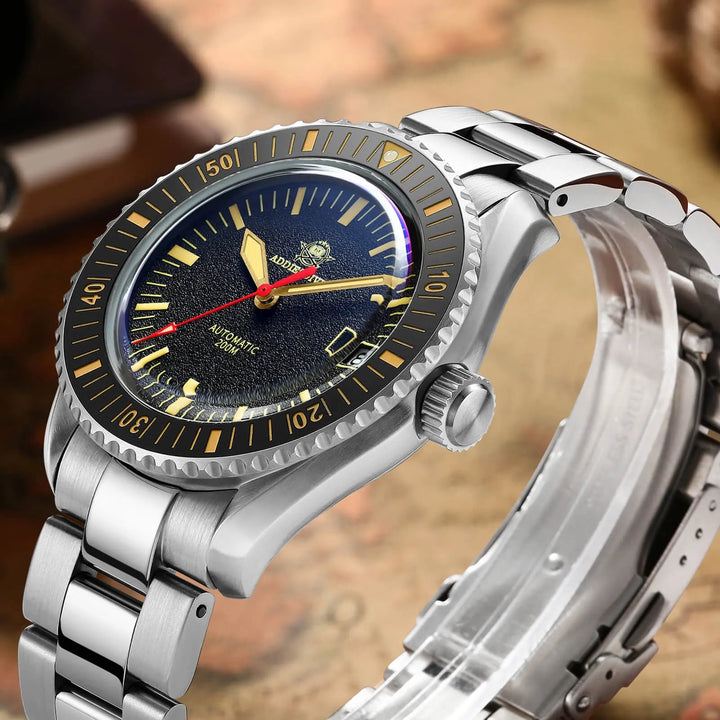 ADDIESDIVE® Scuba Vintage Reloj de buceo automático para hombre (AD2105) - Addiesdiverelojes