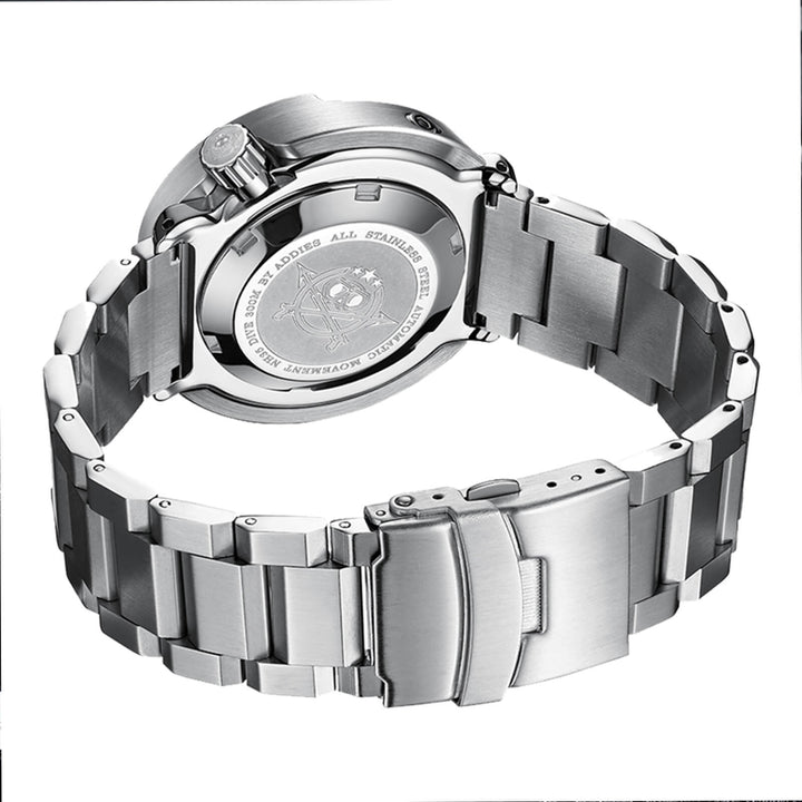 ADDIESDIVE® Tuna 300M Reloj de buceo automático Tuna Diver 3 Colores ( MY-H5)-divers watch-Negro-Correa Oyster-