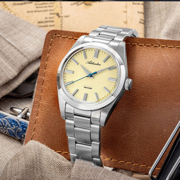 ADDIESDIVE reloj de cuarzo 36mm cristal zafiro AD2026-