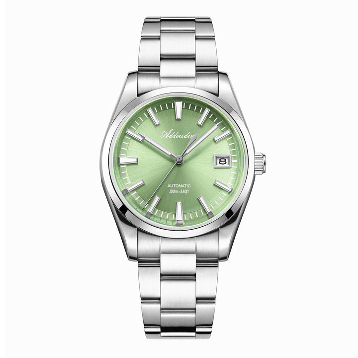 ★Especial Graduación★ADDIESDIVE Reloj automático NH35 de 39 mm ，AD2077-Verde-