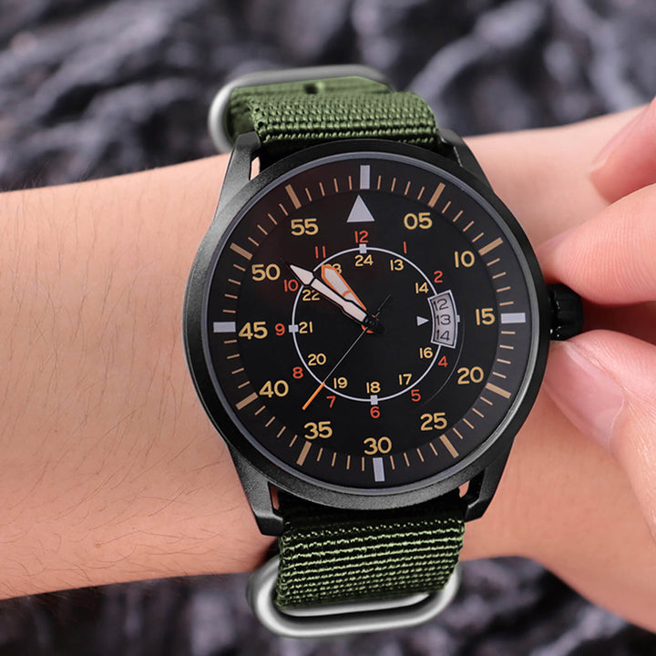 Addiesdive MY-1508 – Reloj Deportivo de Cuarzo Estilo Militar - Addiesdiverelojes