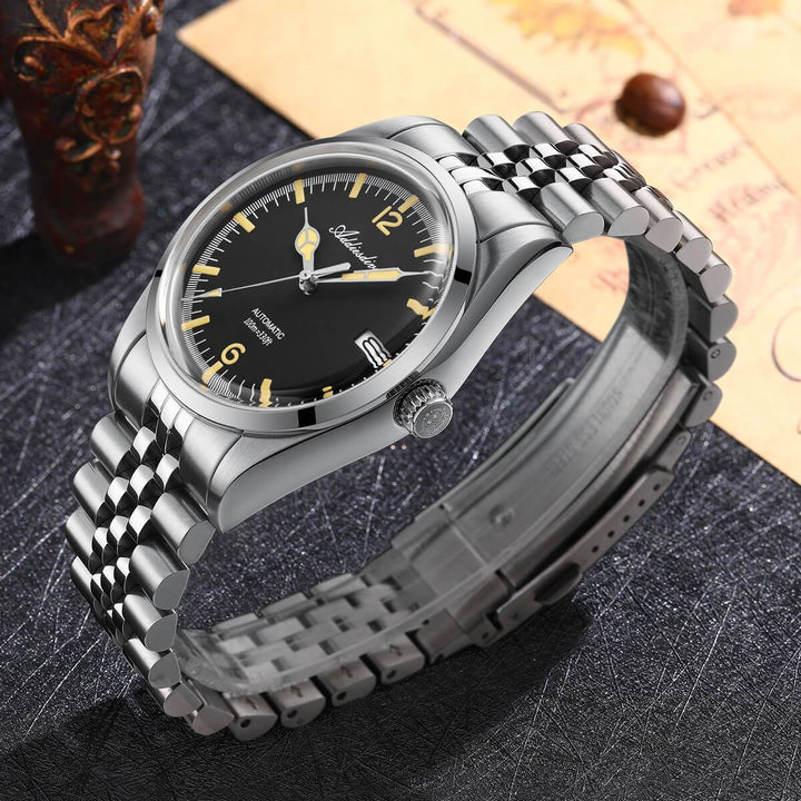 Addiesdive Reloj automático 39mm Diver's 100M NH35 (AD2038)-