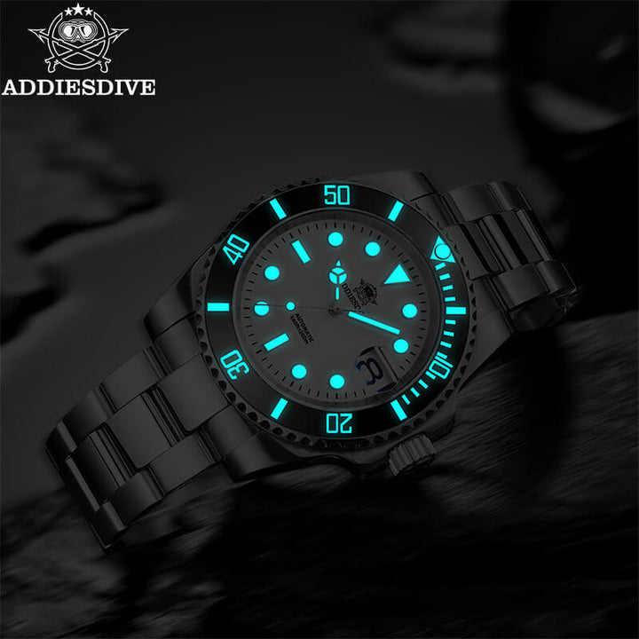 Addiesdive Reloj automático Diver's 200M NH35 (H3D-AC)-