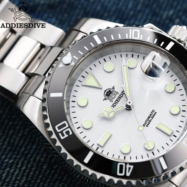 Addiesdive Reloj automático Diver's 200M NH35 (H3D-AC)-