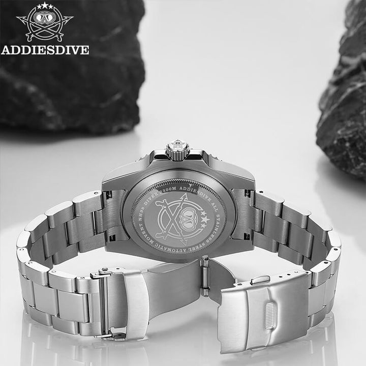 Addiesdive Reloj automático Diver's 200M NH35 (H3D-AC)-