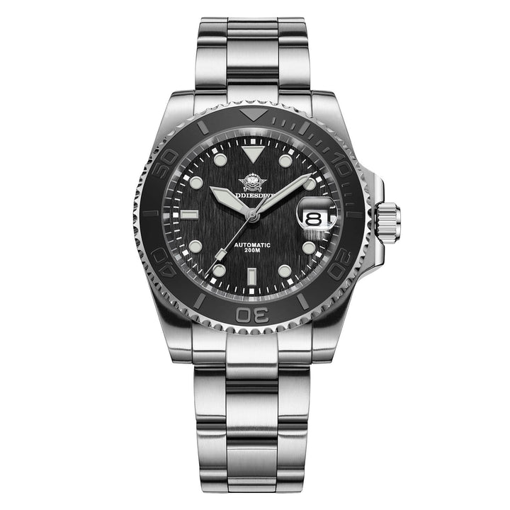 Addiesdive Reloj de Buceo Modern Sub AD2087-Negro-