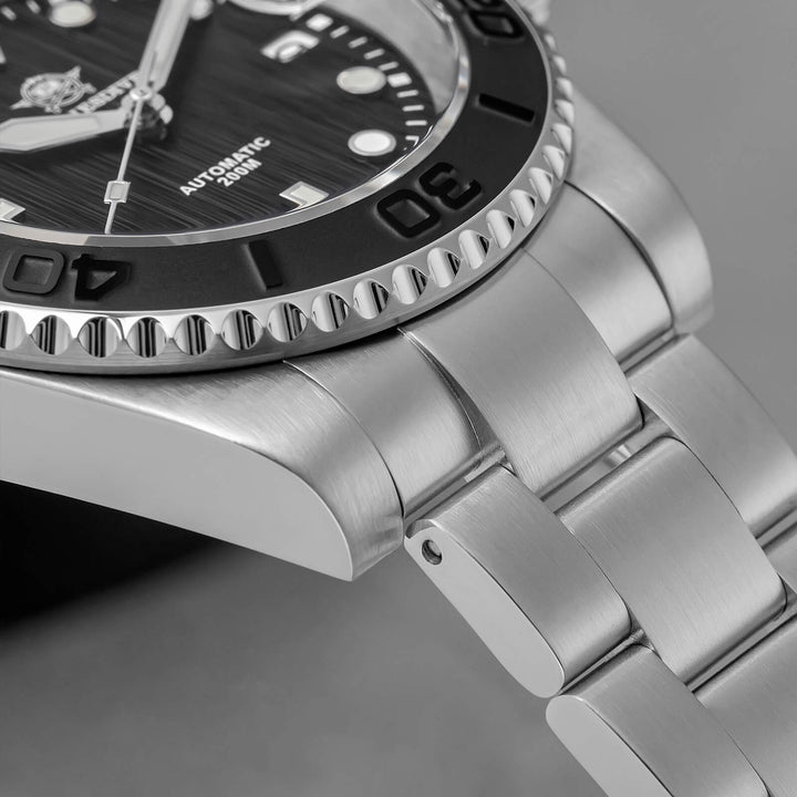 Addiesdive Reloj de Buceo Modern Sub AD2087-Negro-