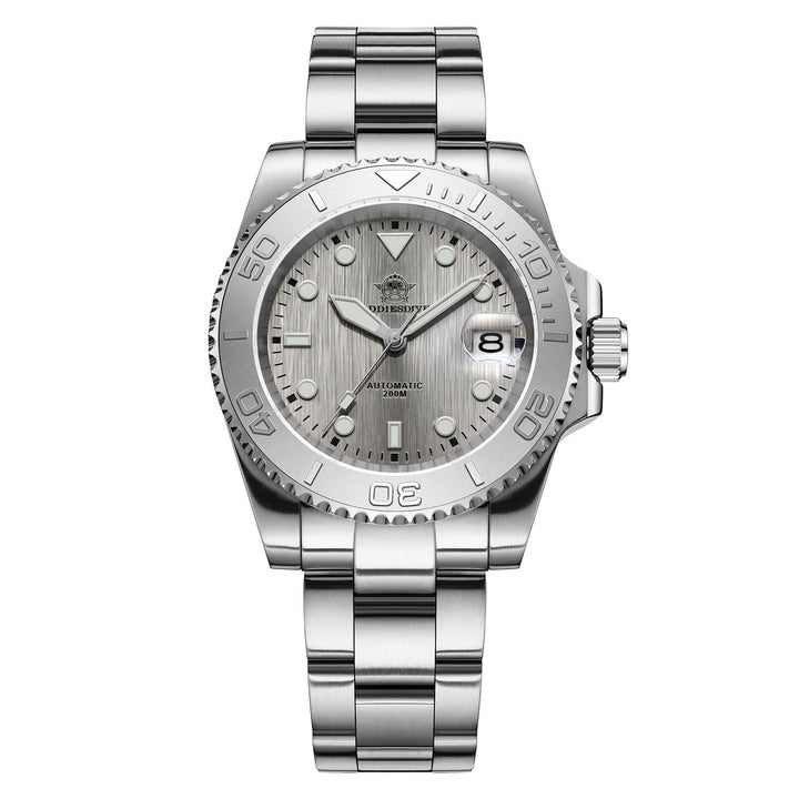 Addiesdive Reloj de Buceo Modern Sub AD2087-Plata-