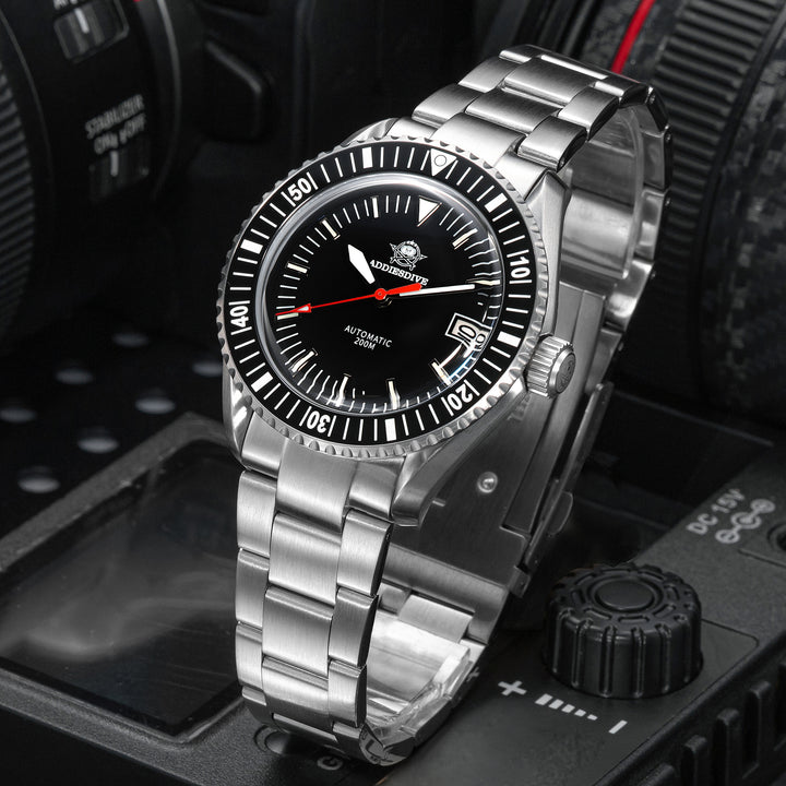 Addiesdive Reloj de buceo con tapa AD2060-