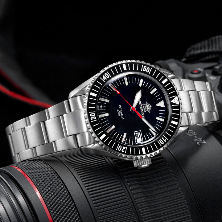 Addiesdive Reloj de buceo con tapa AD2060-