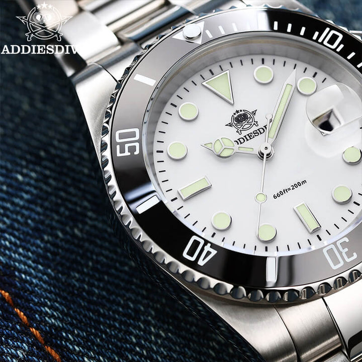 Addiesdive Reloj de cuarzo 200M NH35 (H3D-QZ)-