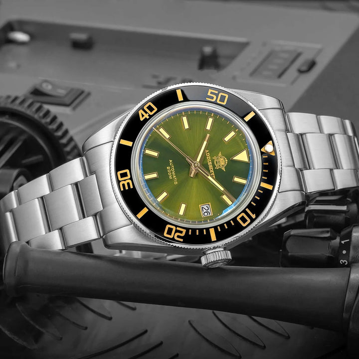 Addiesdive Retro Sub 39mm NH35 Reloj para Hombre AD2084 - Addiesdiverelojes