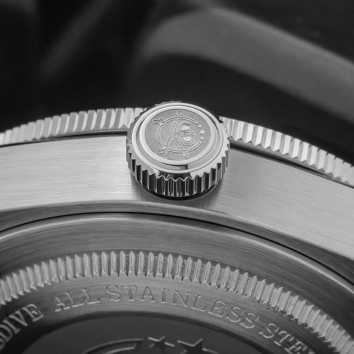 Addiesdive Retro Sub 39mm NH35 Reloj para Hombre AD2084-Verde-