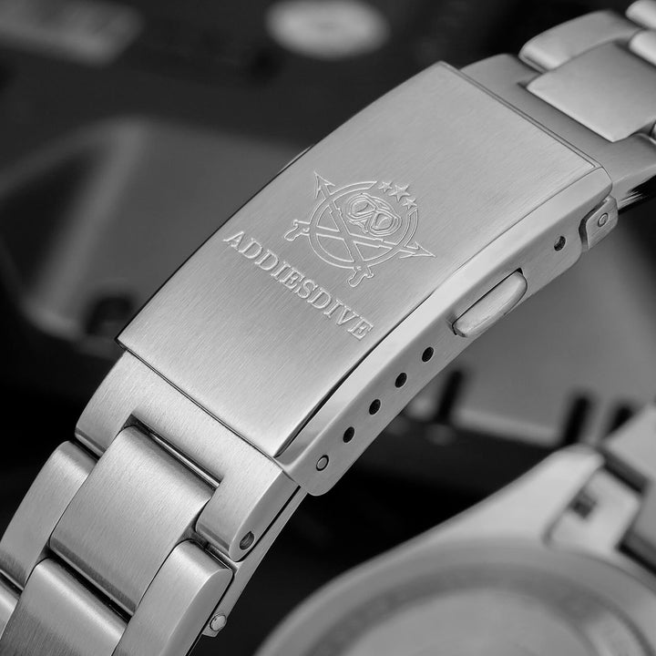 Addiesdive Retro Sub 39mm NH35 Reloj para Hombre AD2084-Verde-