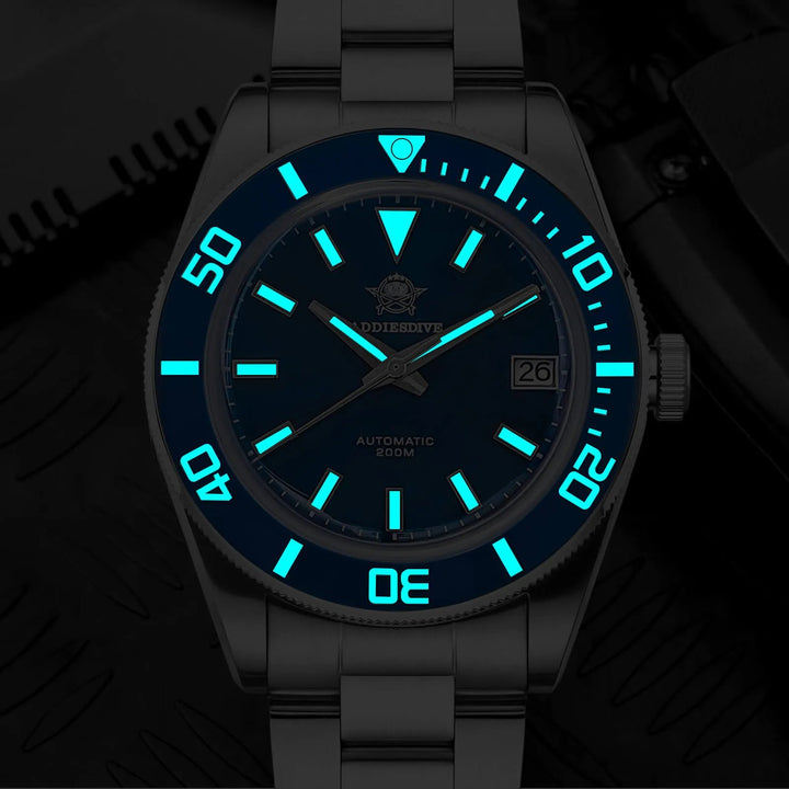 Addiesdive Retro Sub 39mm NH35 Reloj para Hombre AD2084 - Addiesdiverelojes