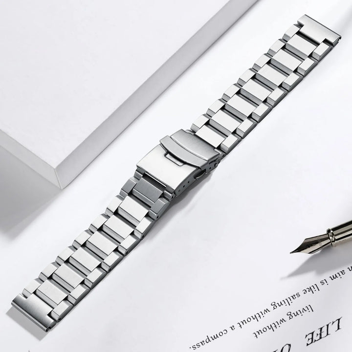 Correa de reloj de acero inoxidable para hombres 22mm,Adecuado para ADDIESDIVE MY-H5,MY-H6. - Addiesdiverelojes