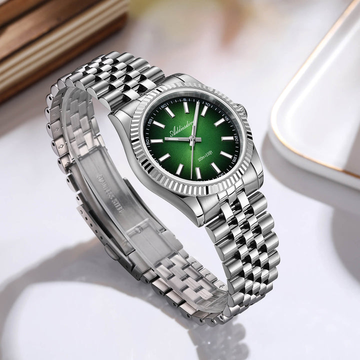 ★Especial Graduación★ADDIESDIVE 36mm DJ Homenaje Reloj Hombre AD2073-Rojo-