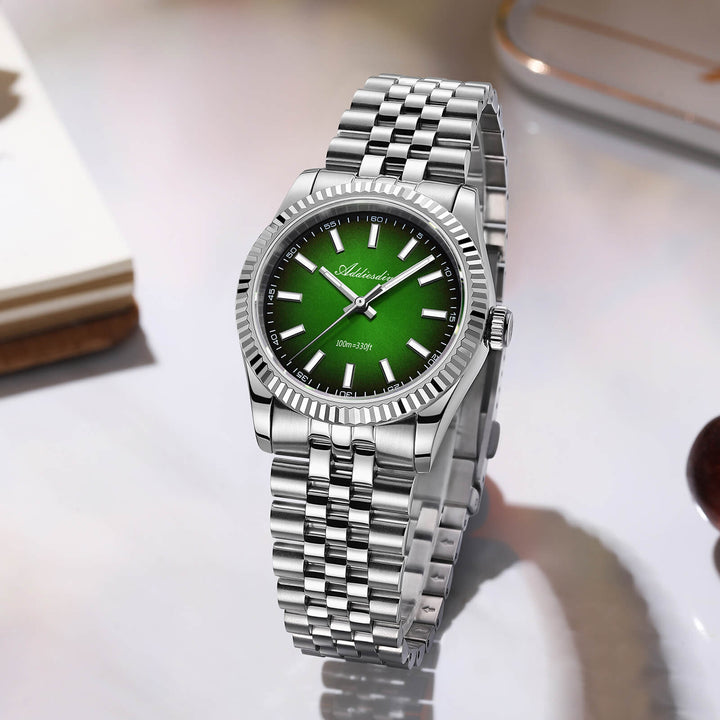 ★Especial Graduación★ADDIESDIVE 36mm DJ Homenaje Reloj Hombre AD2073-Rojo-