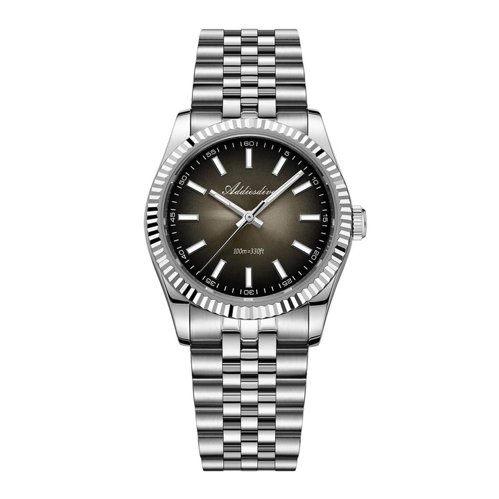 ★Especial Graduación★ADDIESDIVE 36mm DJ Homenaje Reloj Hombre AD2073-Negro-