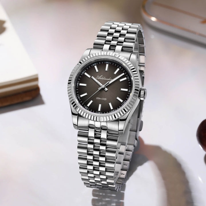 ★Especial Graduación★ADDIESDIVE 36mm DJ Homenaje Reloj Hombre AD2073-Rojo-