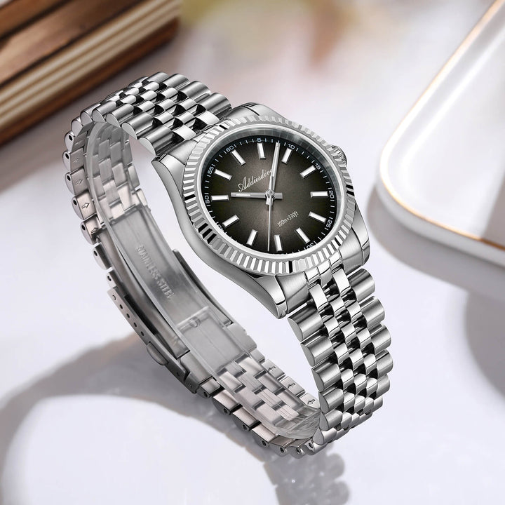 ★Especial Graduación★ADDIESDIVE 36mm DJ Homenaje Reloj Hombre AD2073-Rojo-