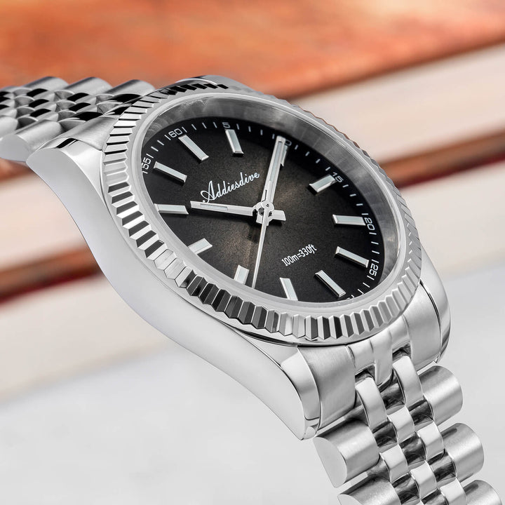 ★Especial Graduación★ADDIESDIVE 36mm DJ Homenaje Reloj Hombre AD2073-Rojo-